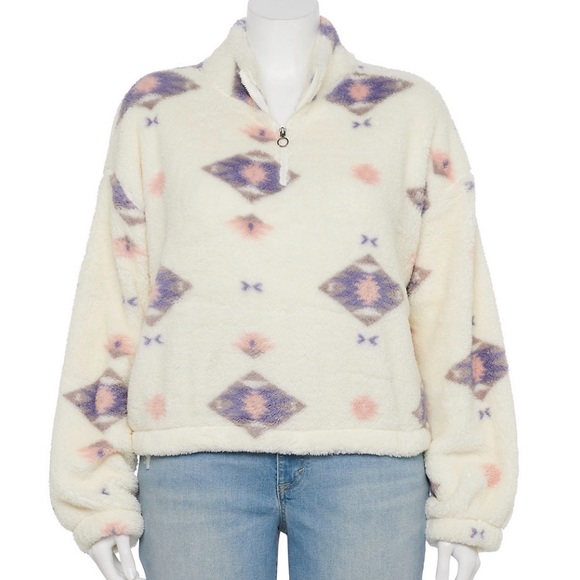 SO Quarter Zip Sherpa Pullover - Picture 1 of 1